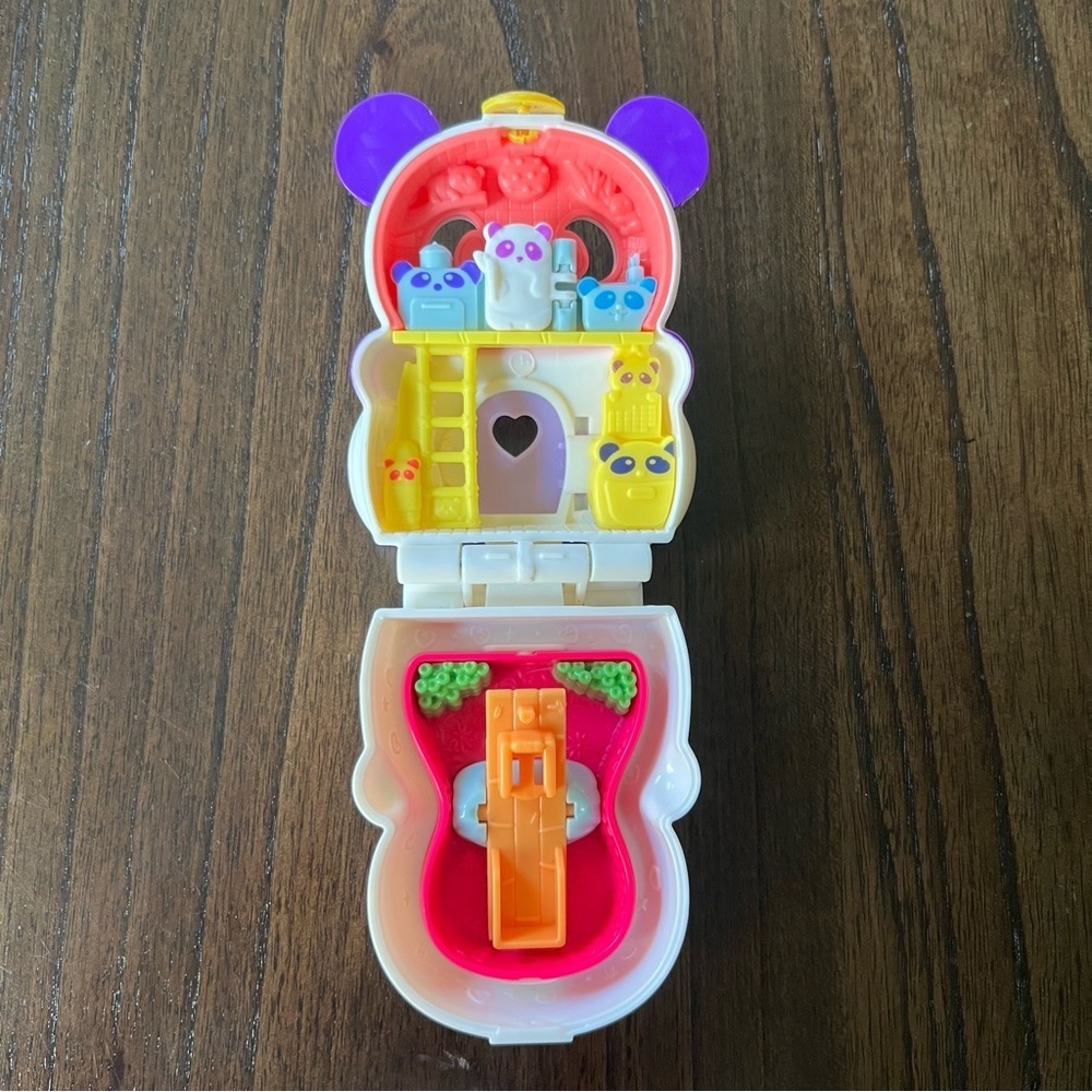 Purple and White Panda Polly Pocket - Picture 10 of 11